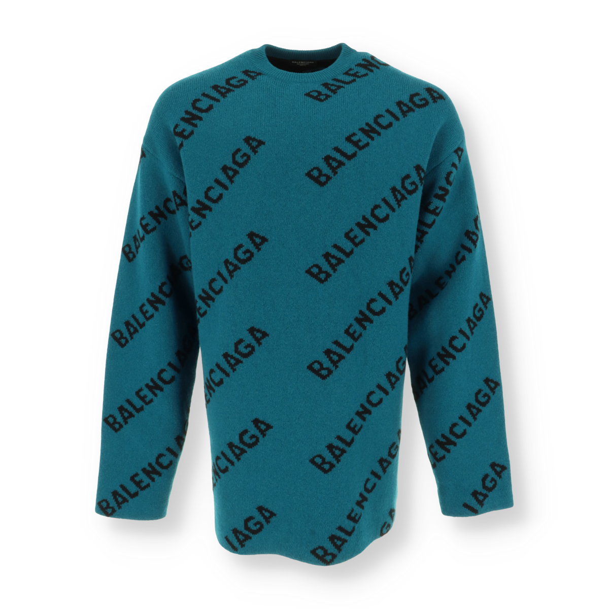 Balenciaga Allover Logo Sweater