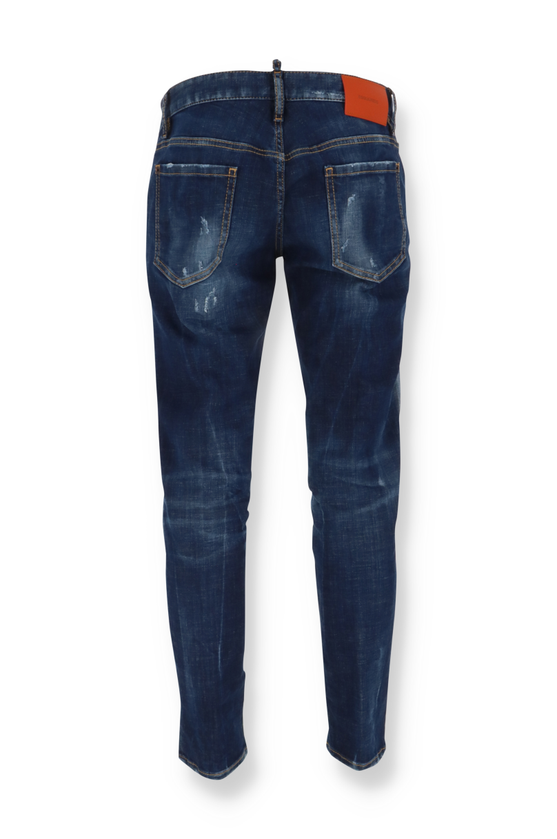 Dsquared2 cropped skinny jeans - Blue