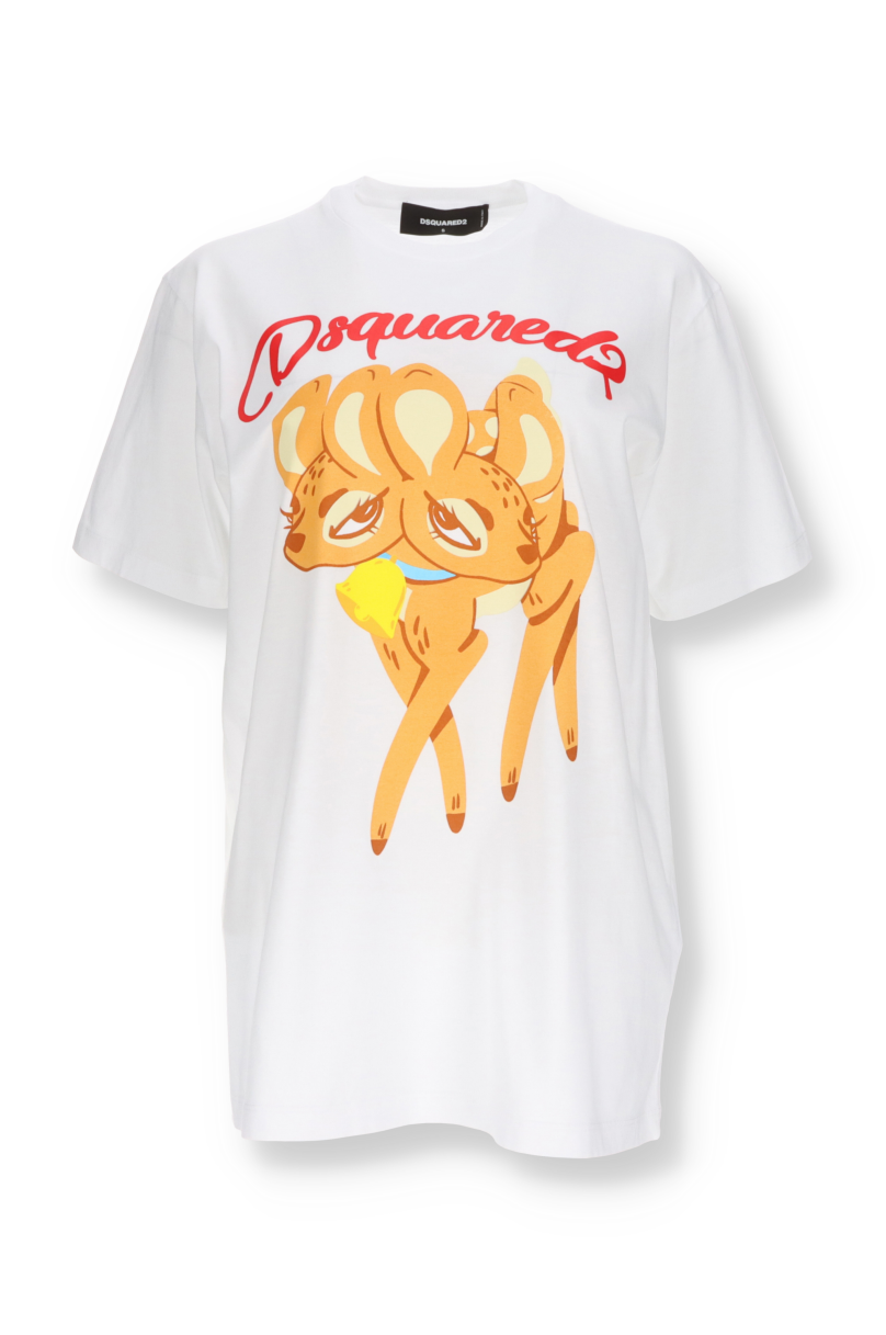 T-shirt Dsquared2 Bambi Smoke - Outlet