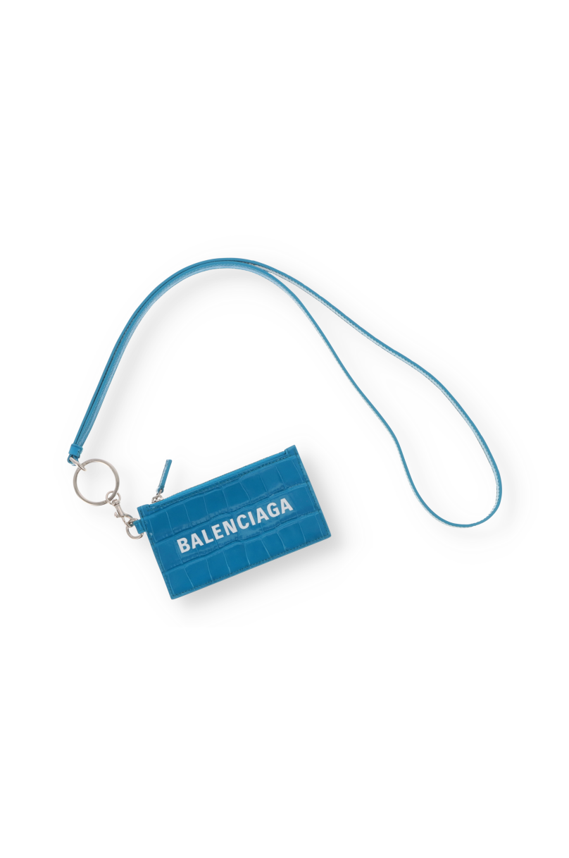 Porte-cartes sur porte-clés Balenciaga Cash