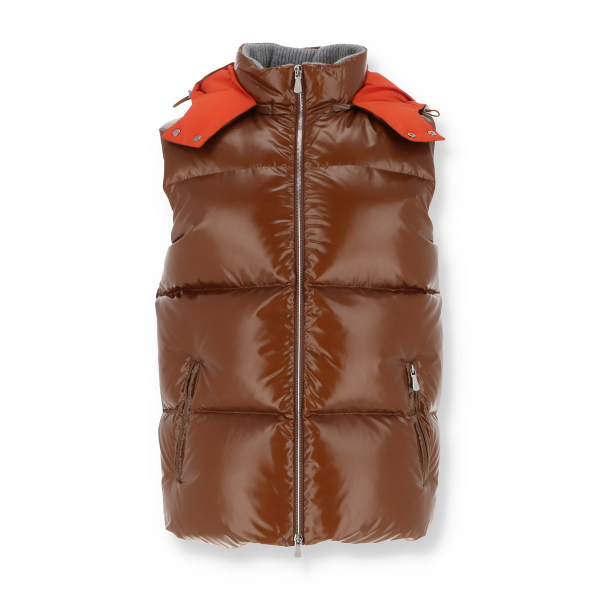 Eleventy Quilted Sleeveless Jacket