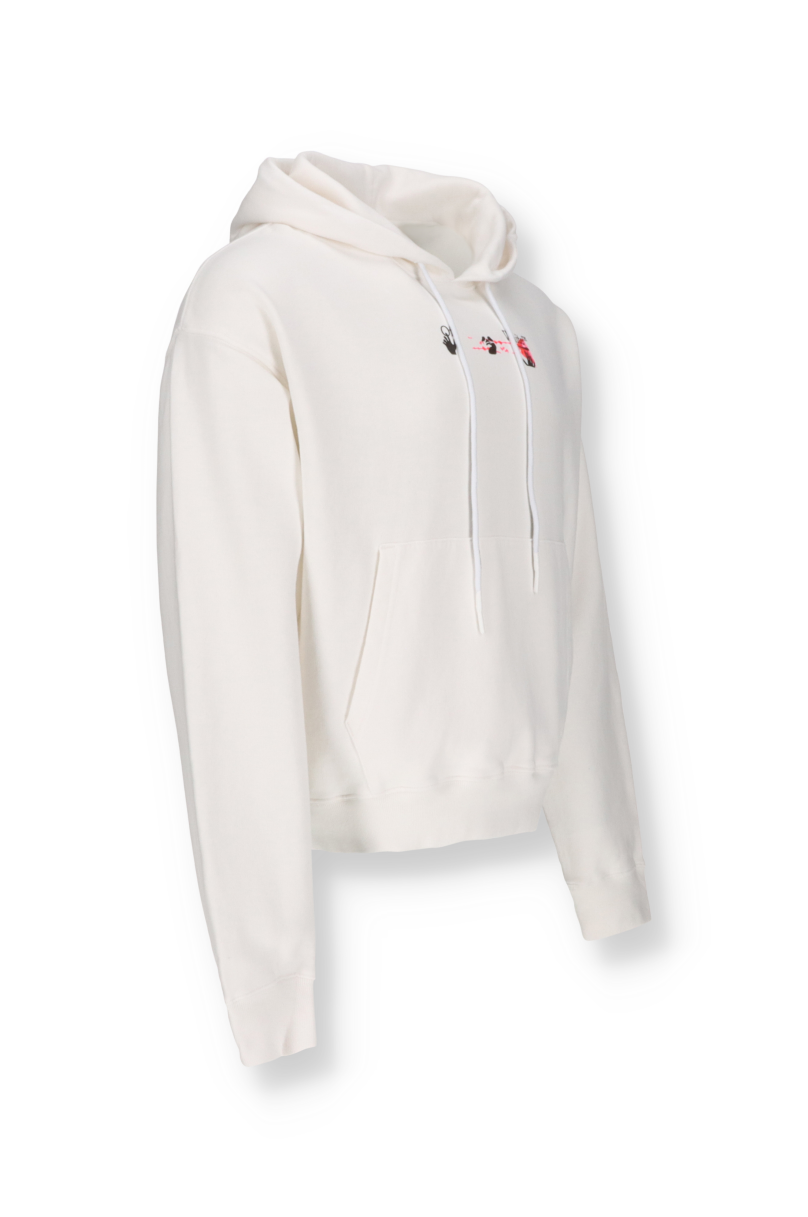 Off-White Hooded Sweatshirt