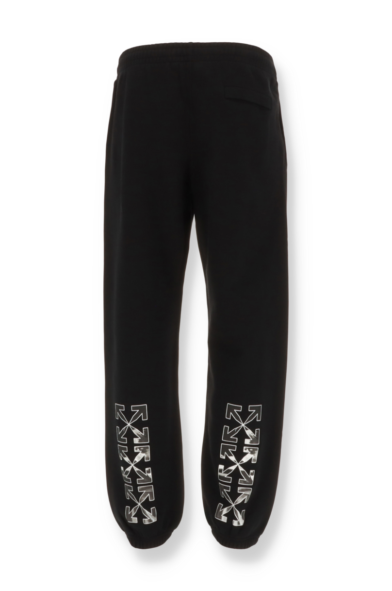 Off white joggers online black