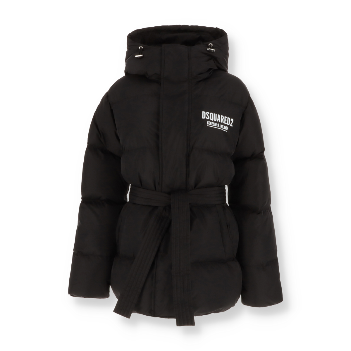 Daunenjacke mit Gürtel Dsquared2