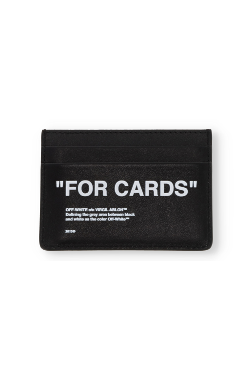Off-White "For Cards" Card...