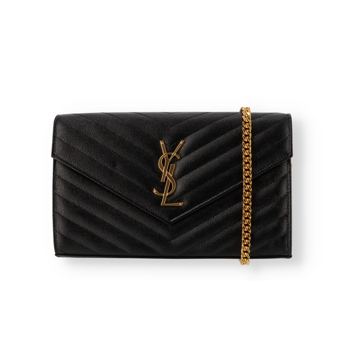 Brieftasche Saint Laurent Monogram Chain Wallet