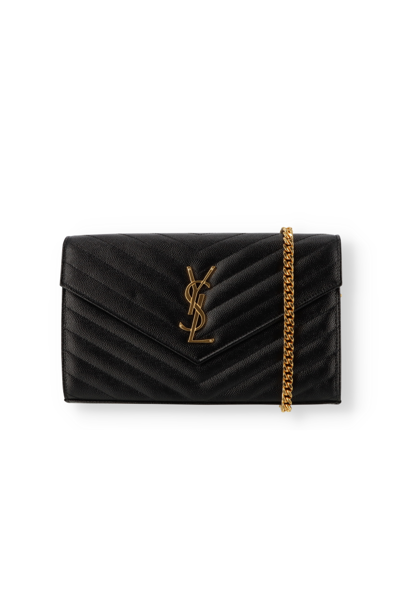 Portefeuille Saint Laurent Monogram Chain Wallet