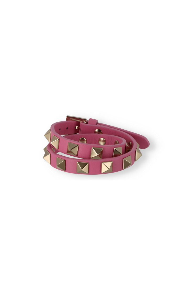 Valentino Garavani Rockstud Double Strap Bracelet