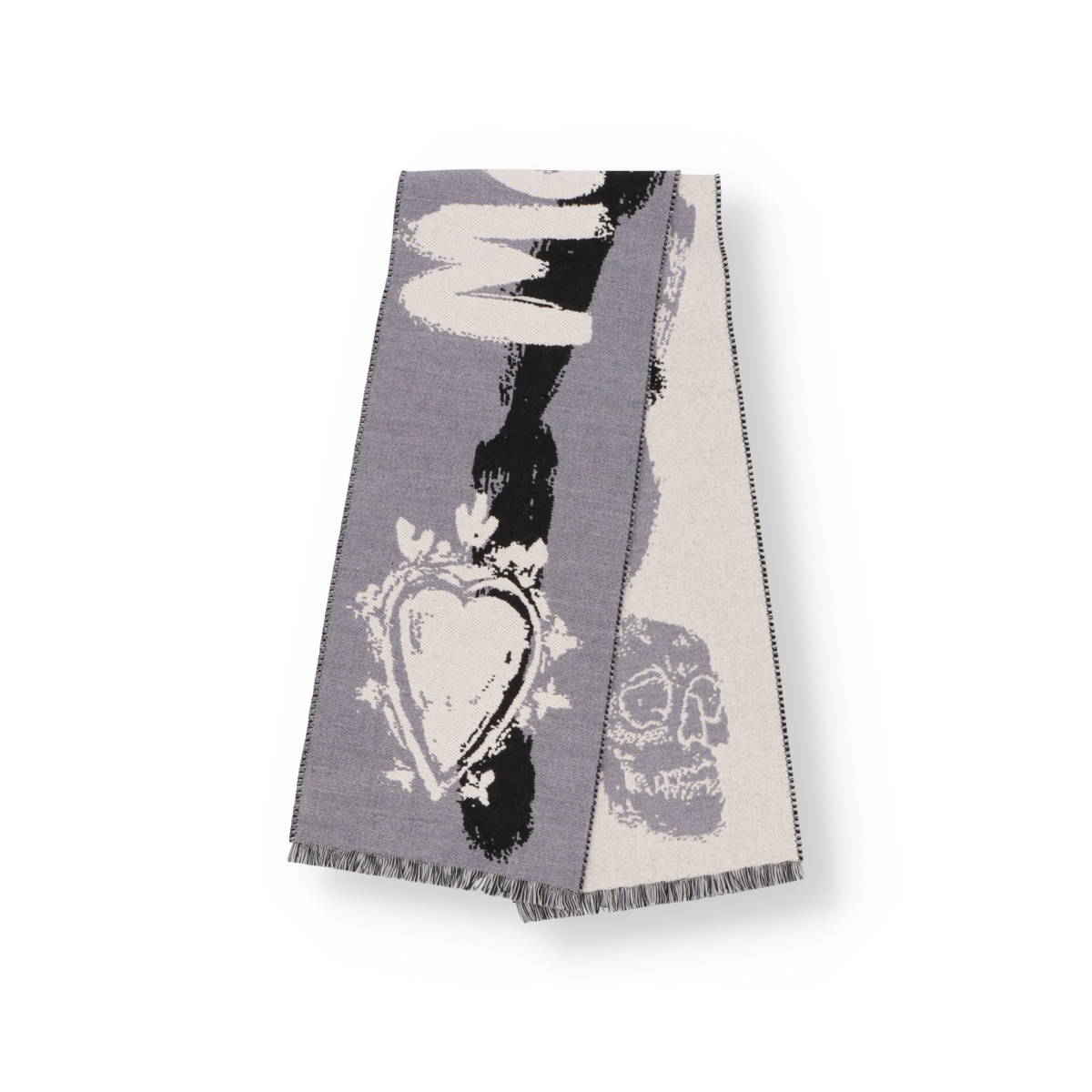 Echarpe Alexander McQueen Graffiti