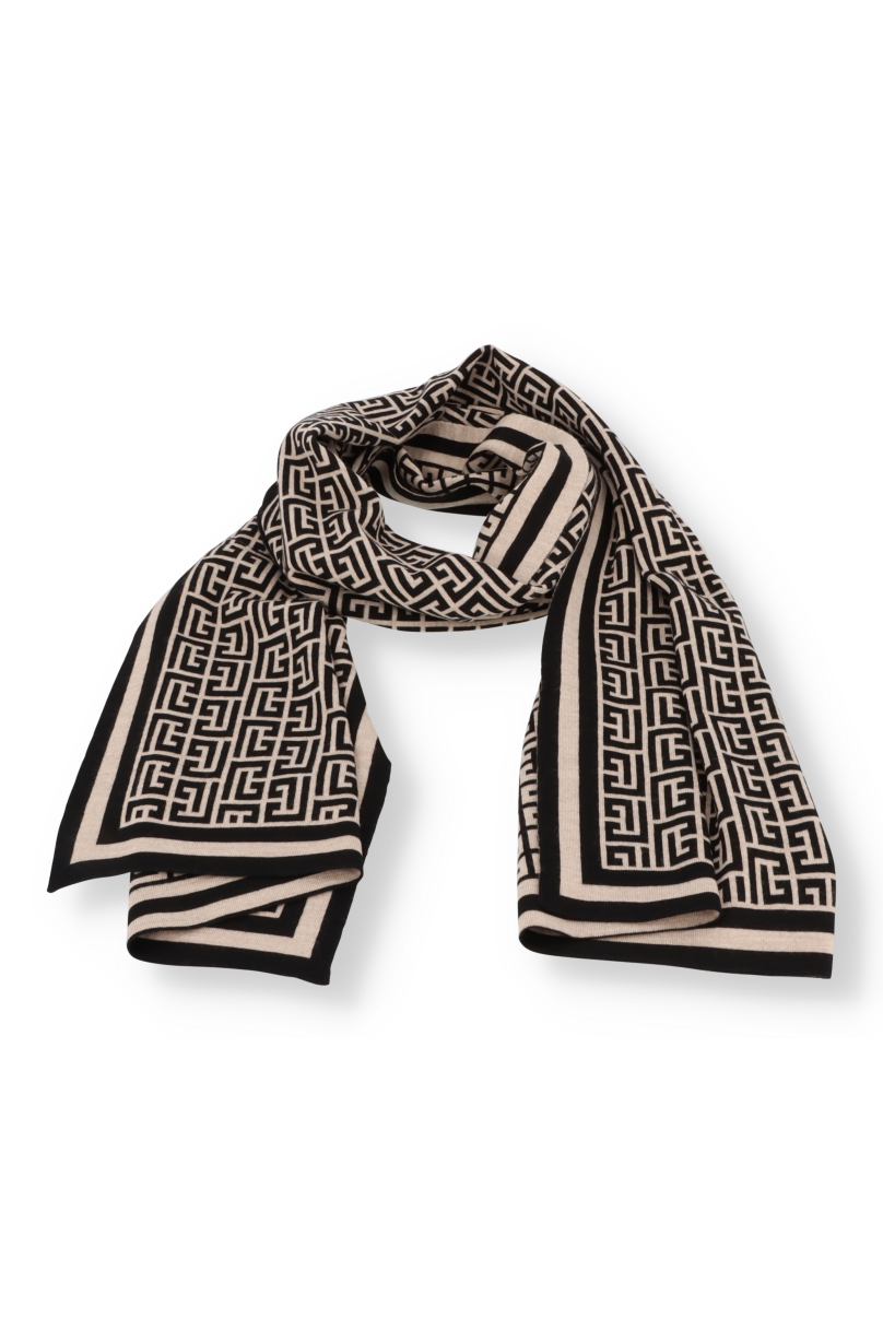 Monogramm-Schal Balmain