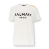 t-shirt balmain mit logo