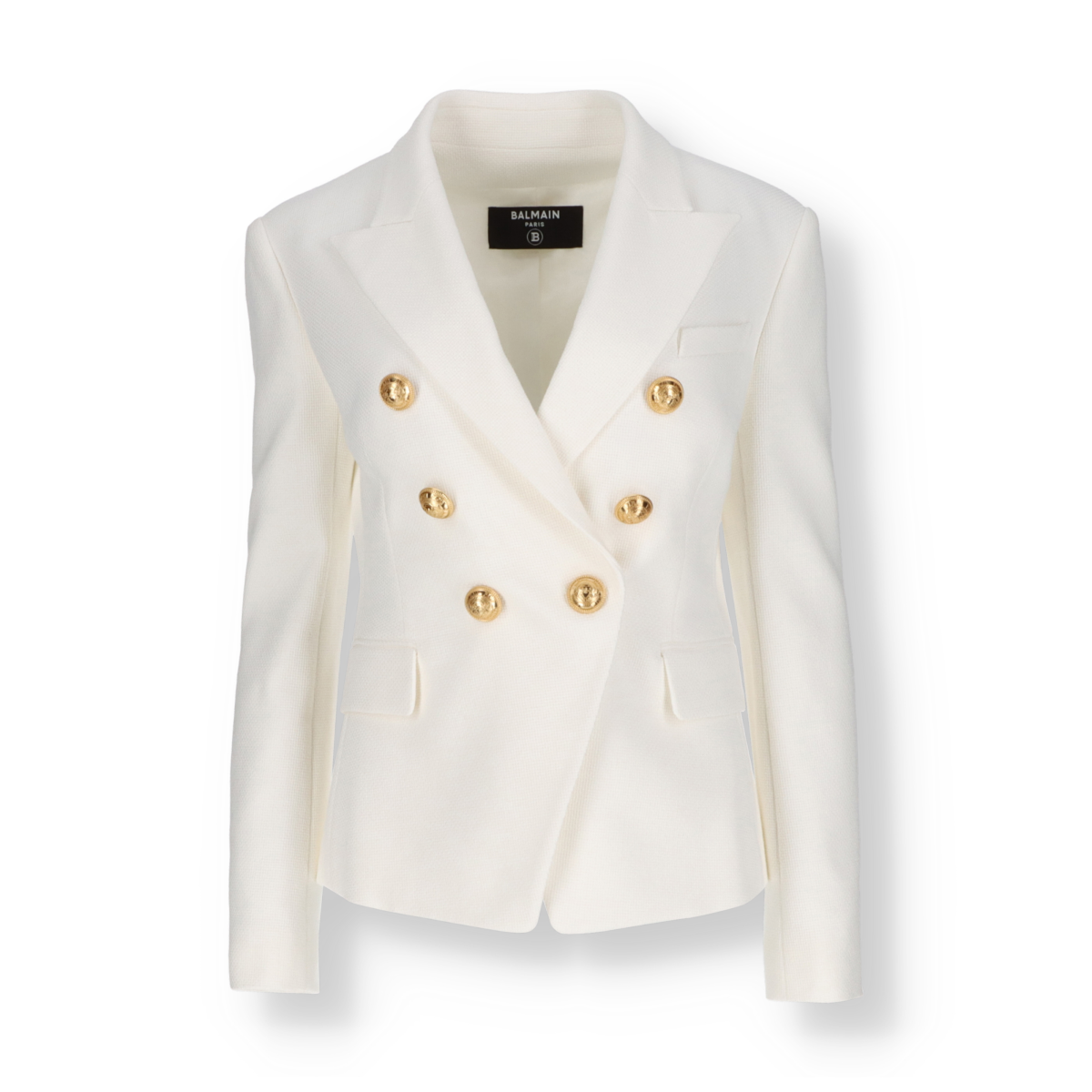 ジャケット BALMAIN FW25 Double-breasted blazer (FF1SI505WB08 0PA) Balmain double-breasted Blazer | Black | FARFETCH