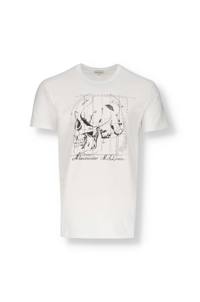 T-shirt Alexander McQueen design