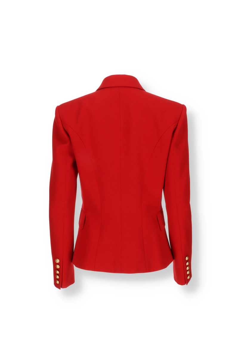 Jacke mit gekreuzten Knöpfen Balmain