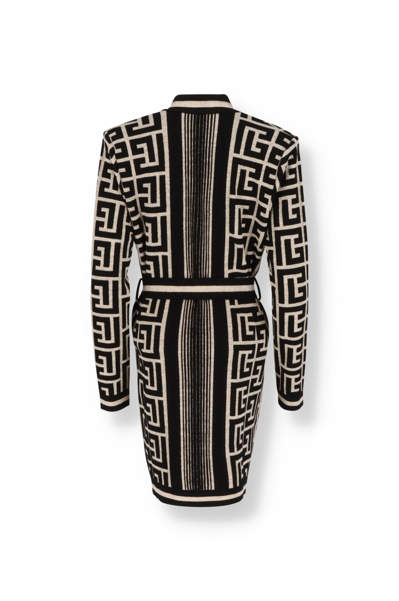 Monogramm-Strickjacke Balmain