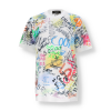 T-shirt à imprimé graffiti Dsquared2