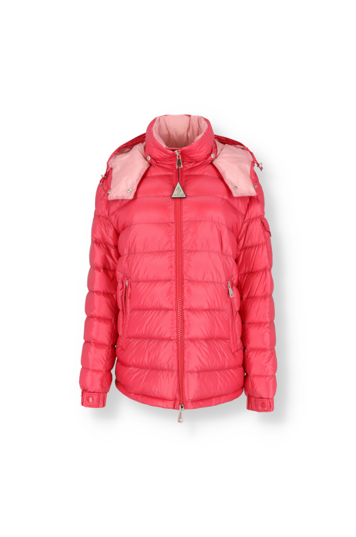 MONCLER｜DOWN JACKETS (1A00074 595ZZ 999) Moncler Women's GLES Down Hooded Jacket (Black) 1A00074