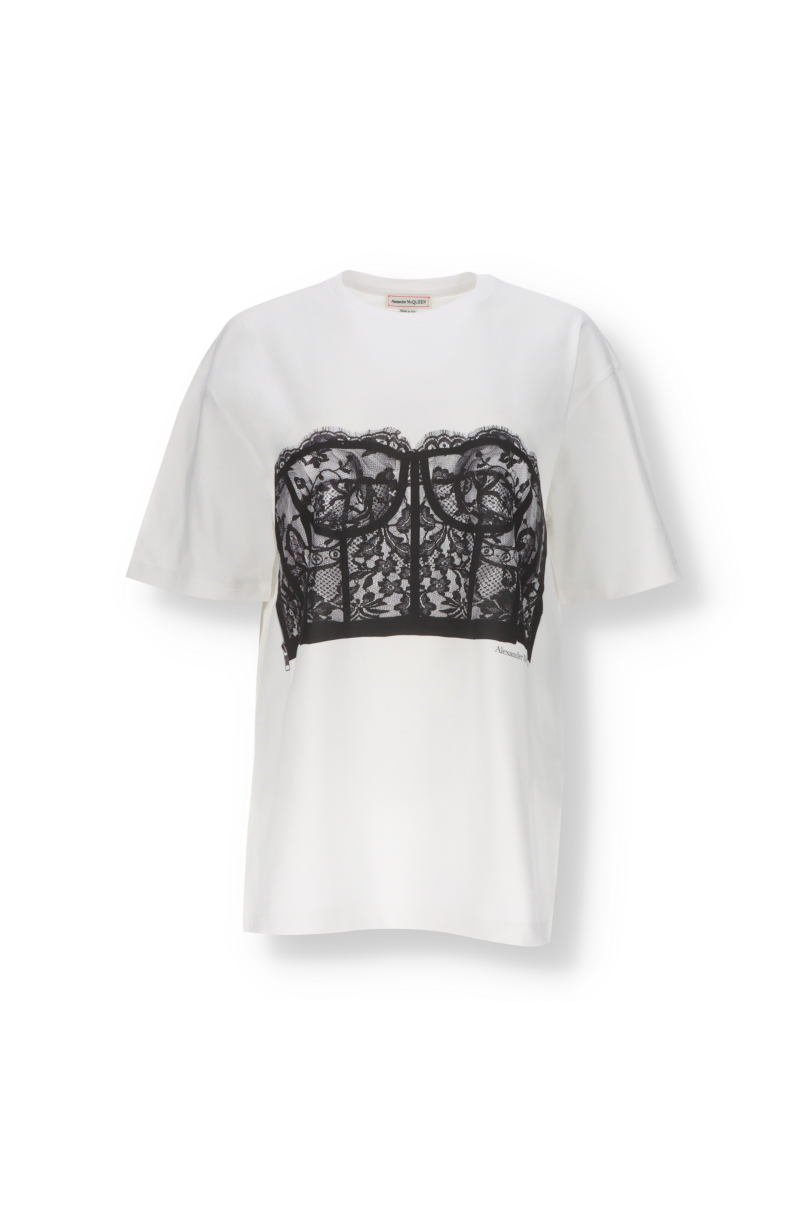 T-shirt Corset Alexander McQueen