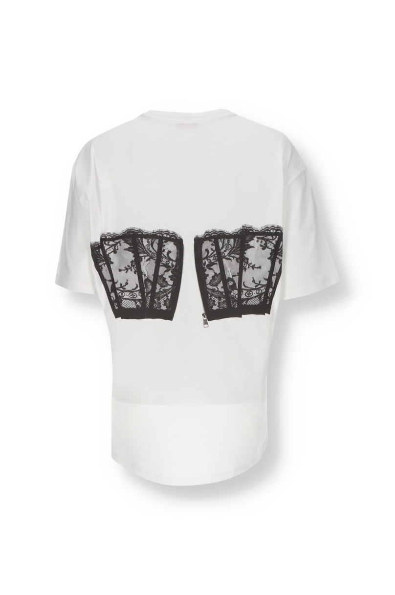 T-shirt Corset Alexander McQueen