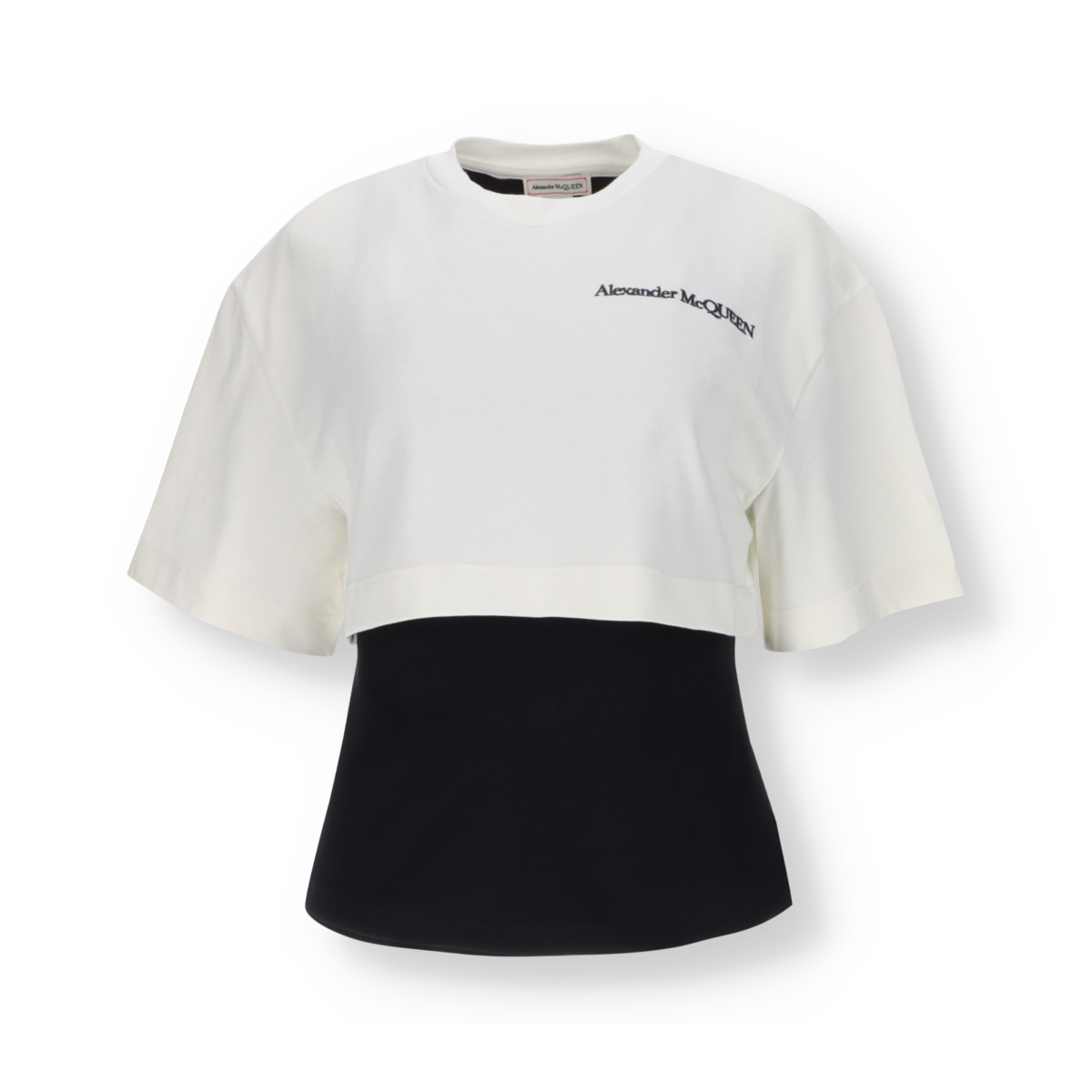 Überlagertes T-Shirt Alexander McQueen