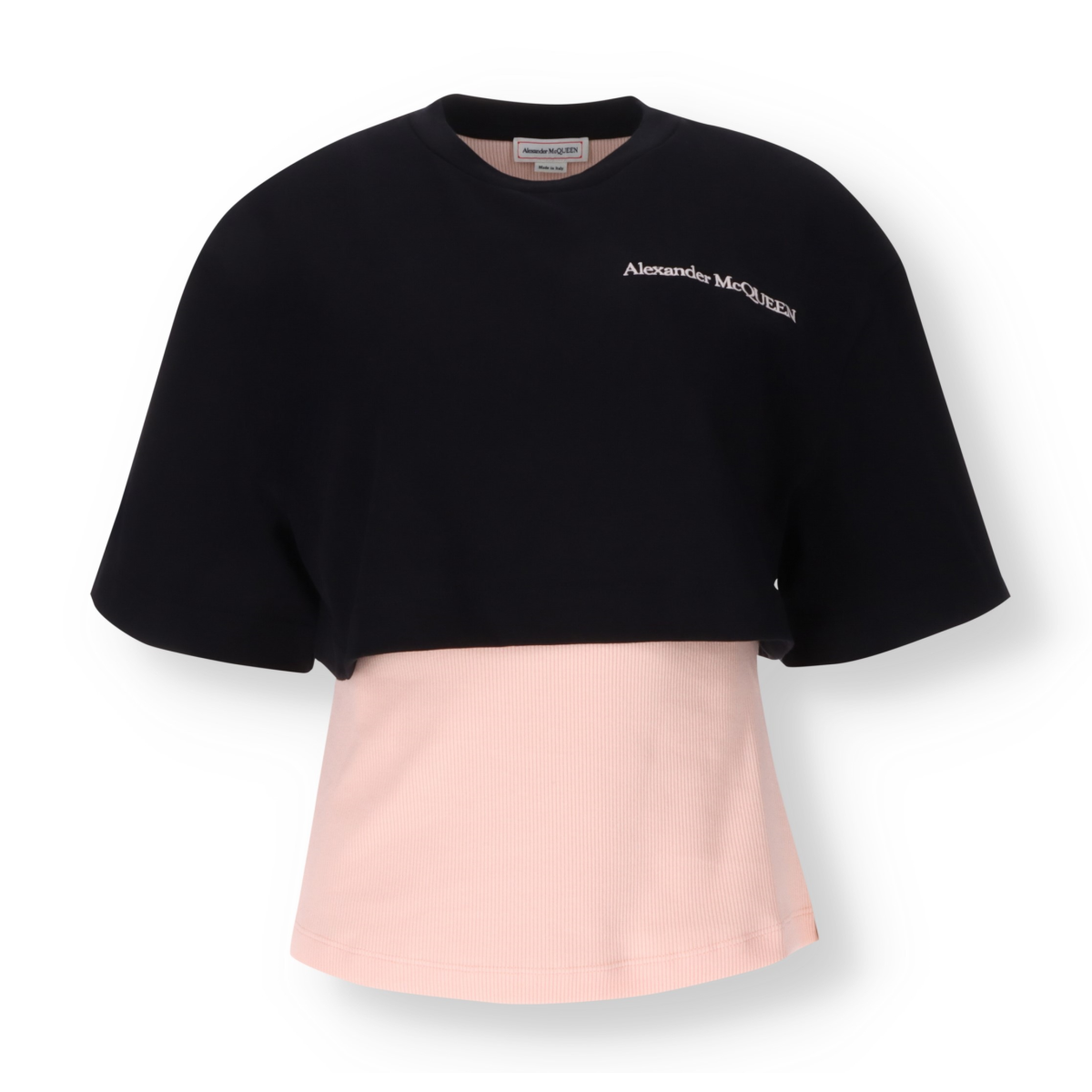 Überlagertes T-Shirt Alexander McQueen
