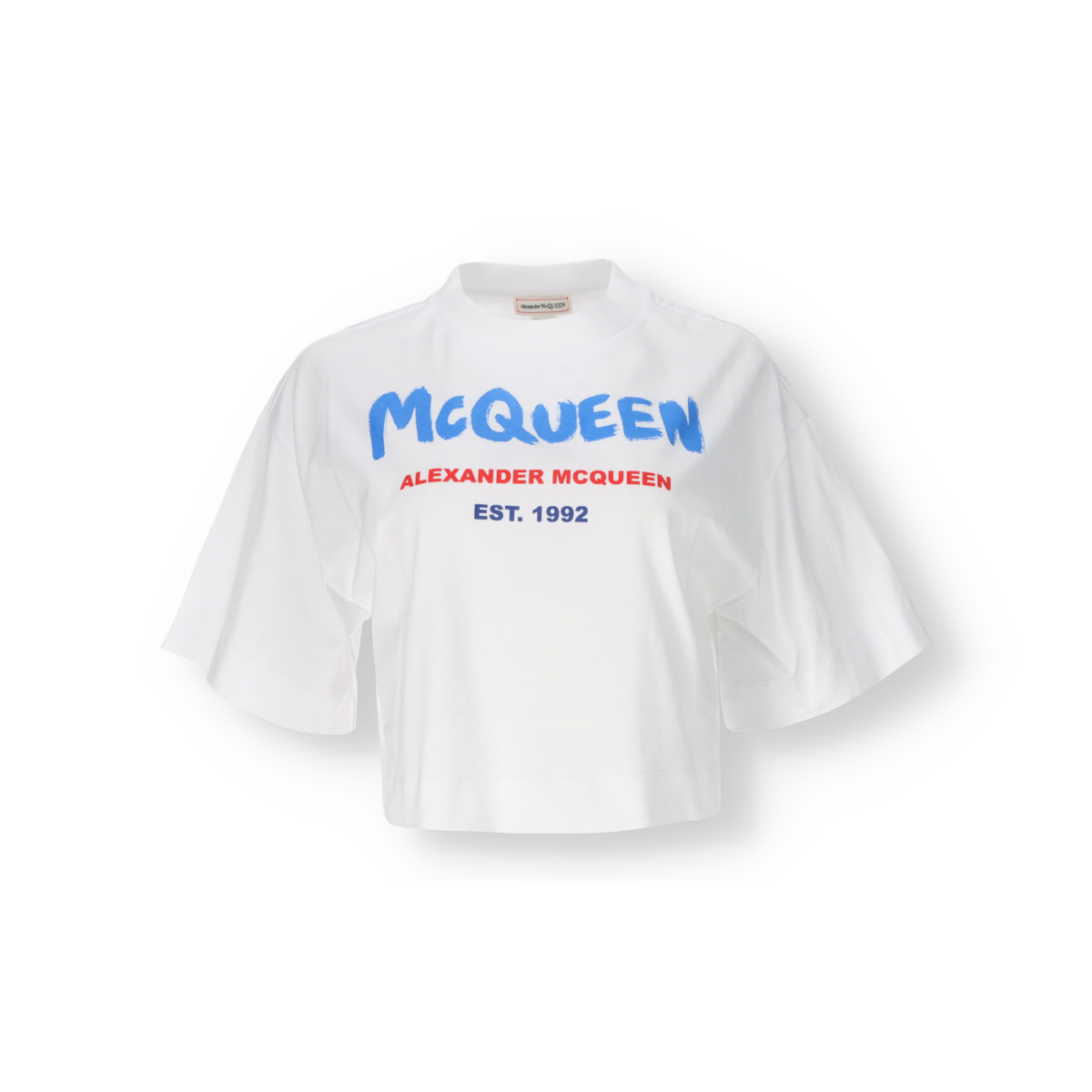 Crop Top T-Shirt Alexander McQueen
