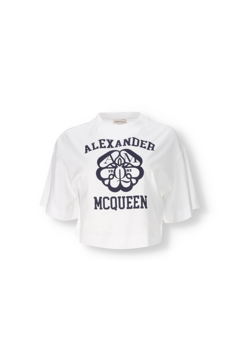 Crop Top T-Shirt Alexander McQueen
