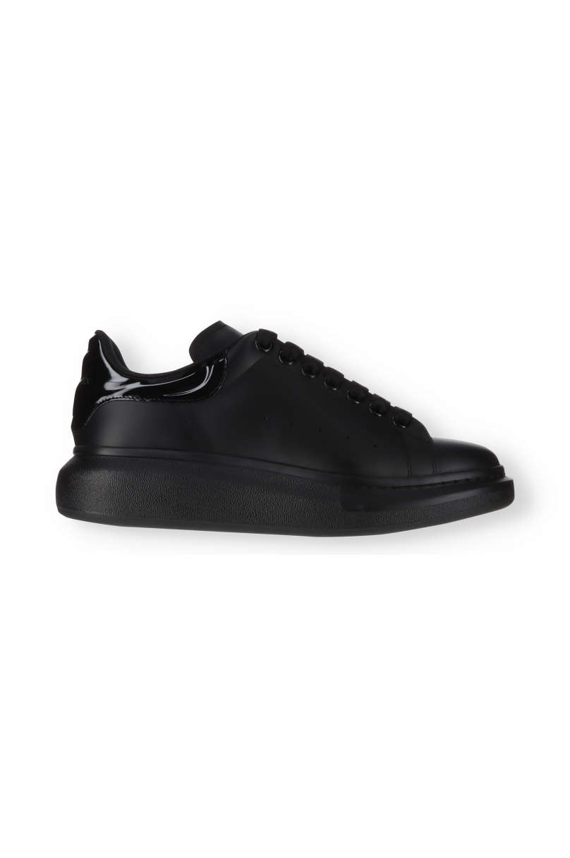 Alexander mcqueen basket noir brillant best sale