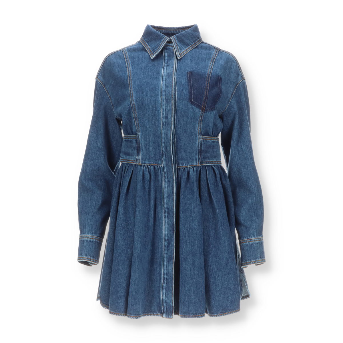 Alexander McQueen Denim Dress