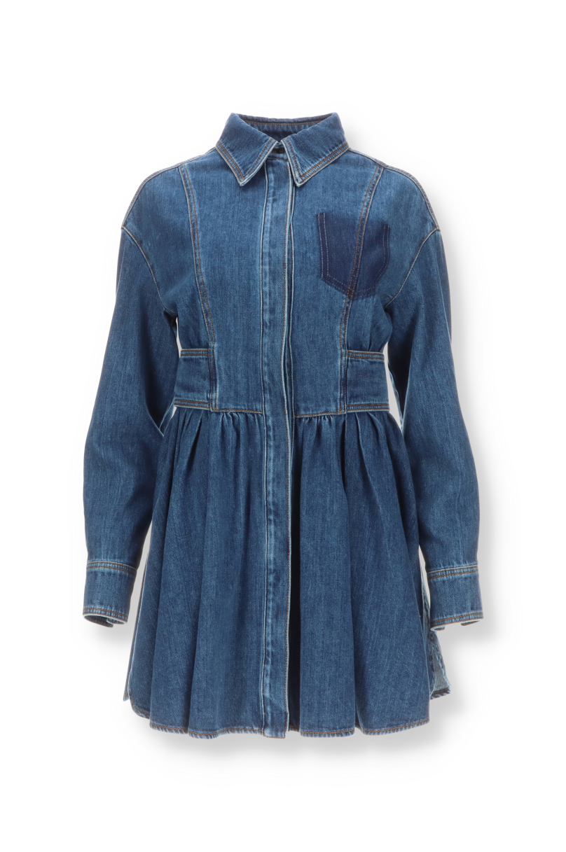 Alexander McQueen Denim Dress