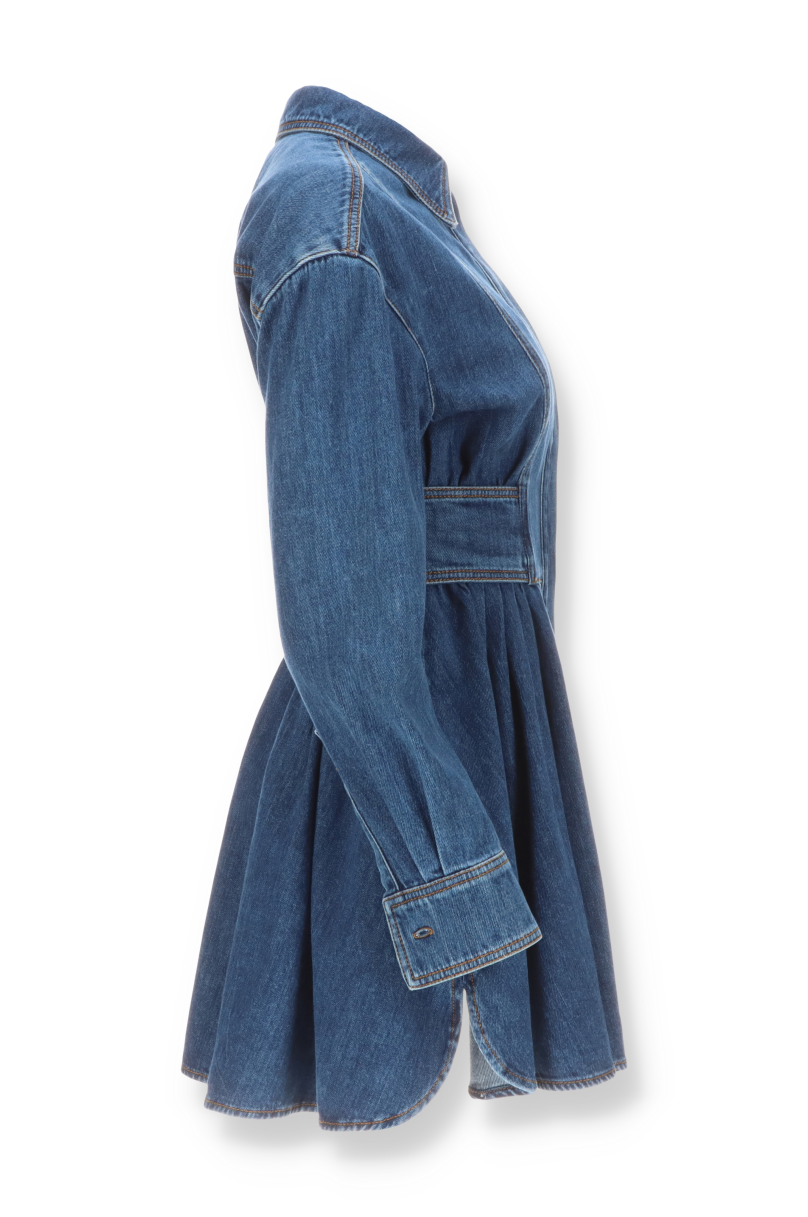 Alexander McQueen Denim Dress