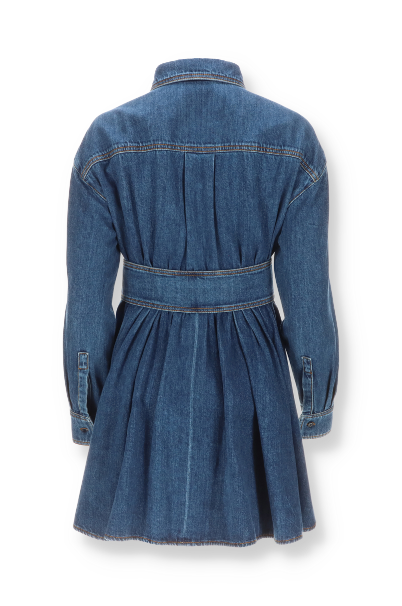 Alexander McQueen Denim Dress