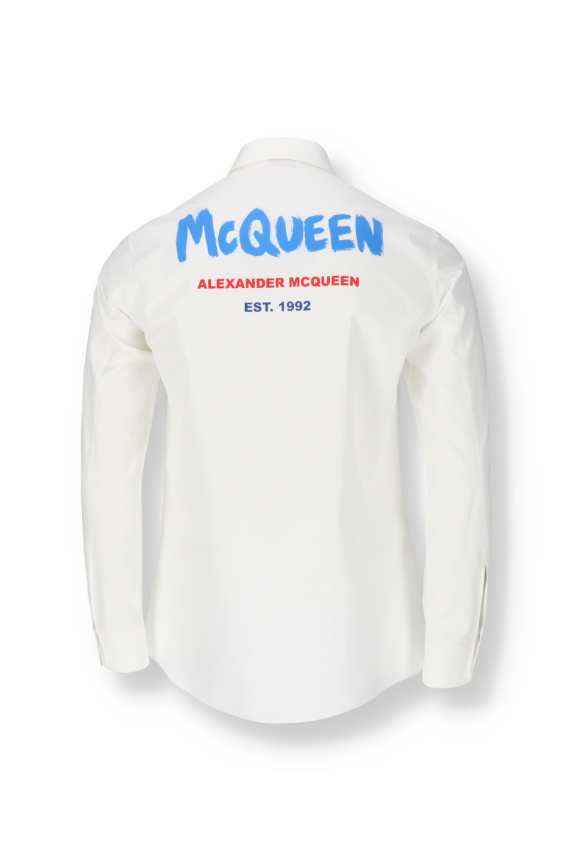 Chemise Alexander McQueen Graffiti