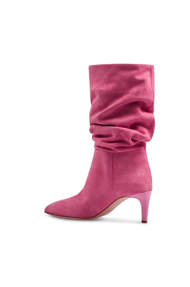 Lardini suede ankle boots - Pink