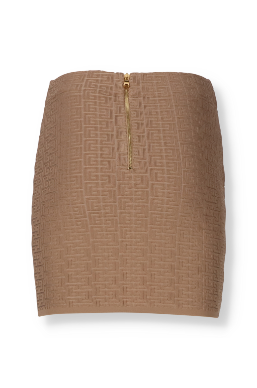 Balmain Monogram Skirt