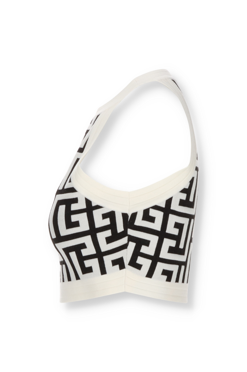 Top monogramm Balmain