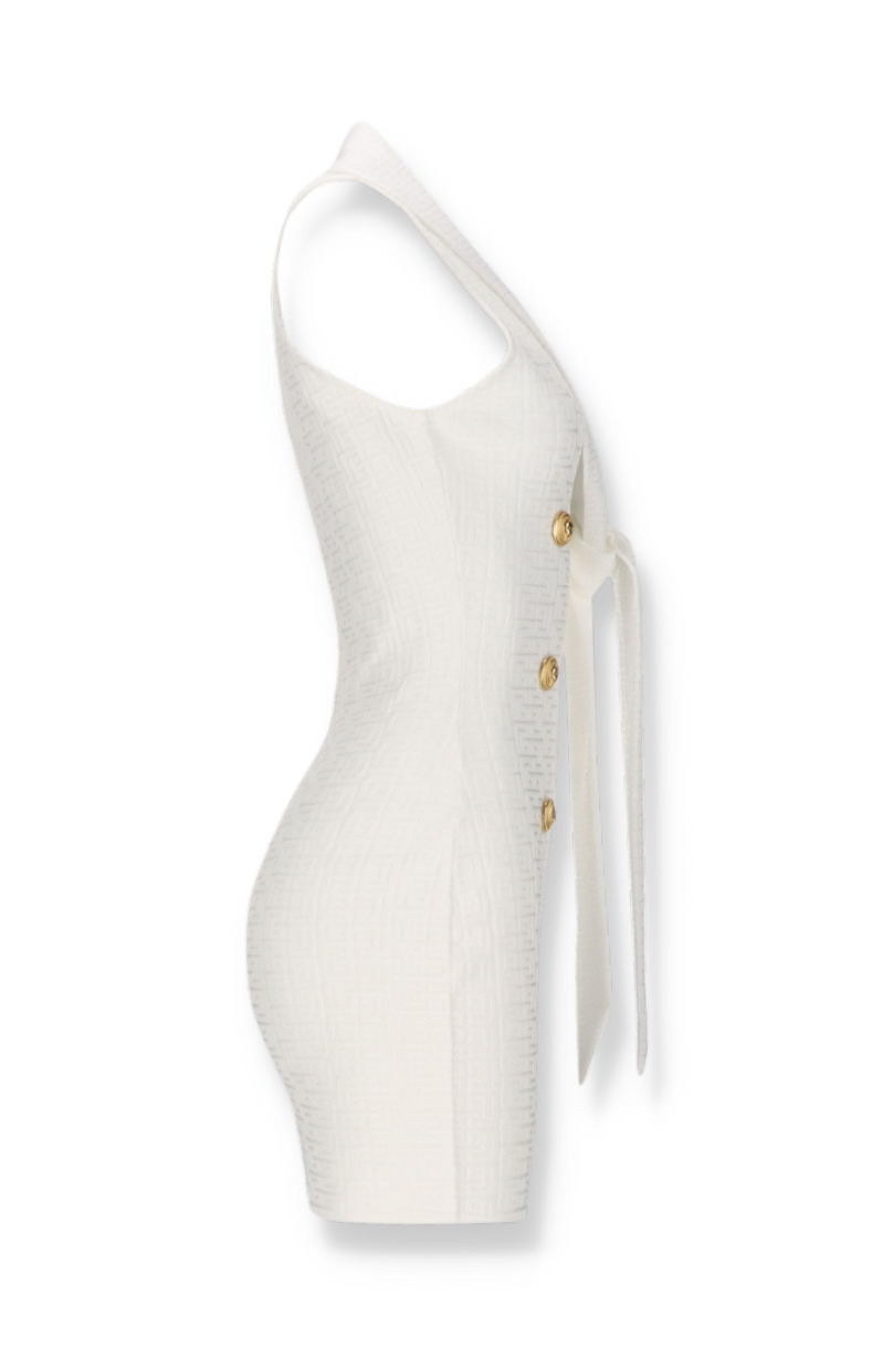 Luxury brands | Balmain Monogram Short Dress | Drake Store