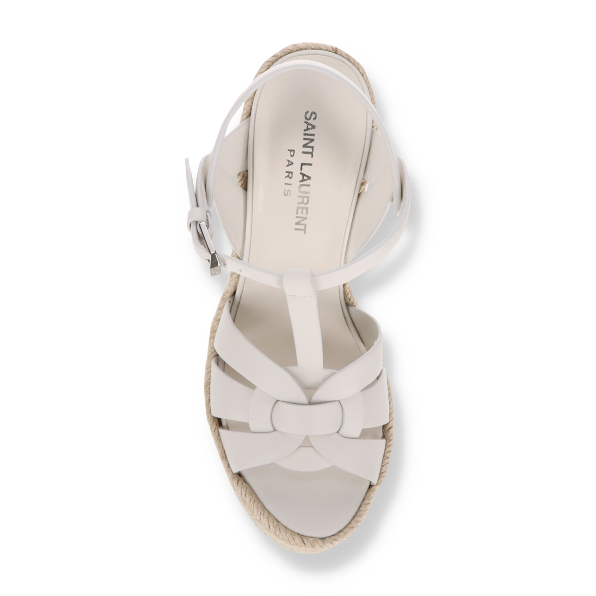 Ysl Tribute Espadrille Ysl White Wedges Luxury Brands Saint