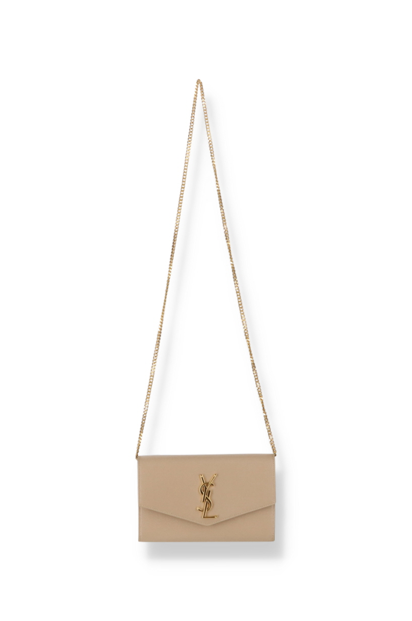 Mini-Tasche Saint Laurent Uptown Chain Wallet