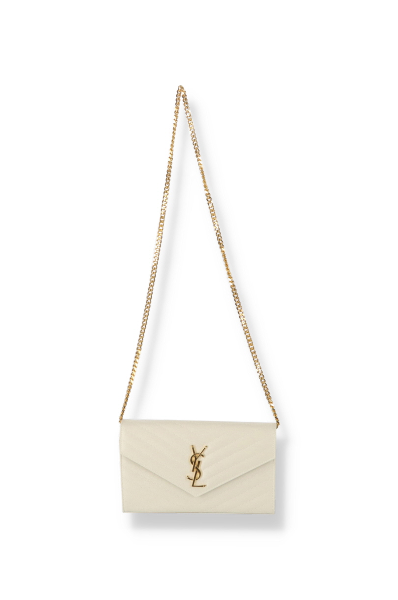Brieftasche Saint Laurent Monogram Chain Wallet