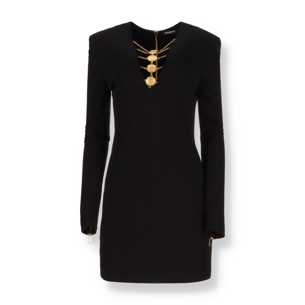 Kleid mit langen Ärmeln Balmain - Outlet