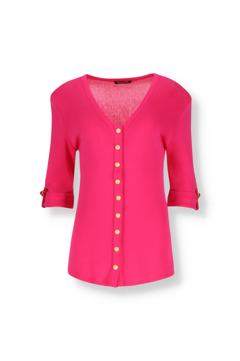 Top mit Knöpfen Balmain - - Outlet