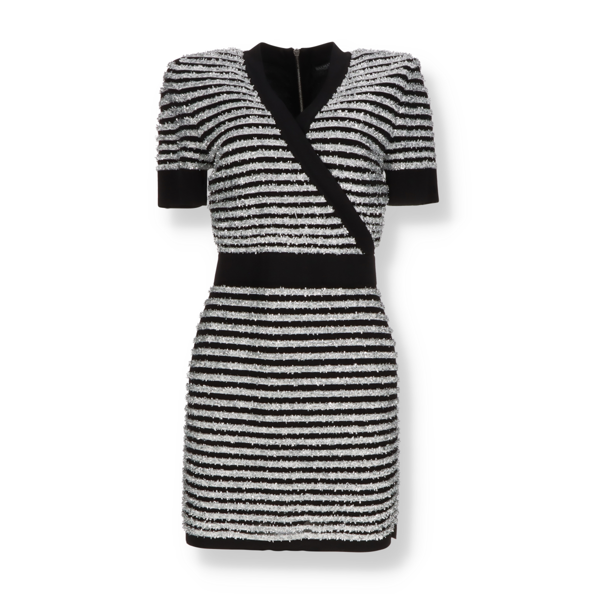 Kurzes herzförmiges Cache-Kleid Balmain - Outlet