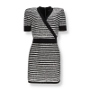 Kurzes herzförmiges Cache-Kleid Balmain - Outlet