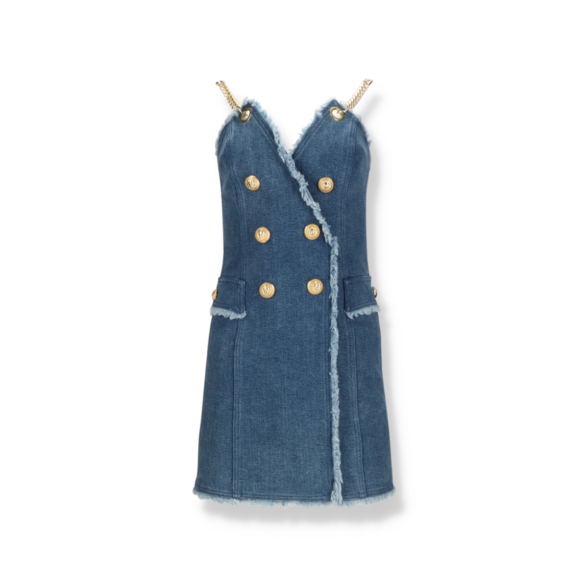 Robe denim Balmain - Outlet