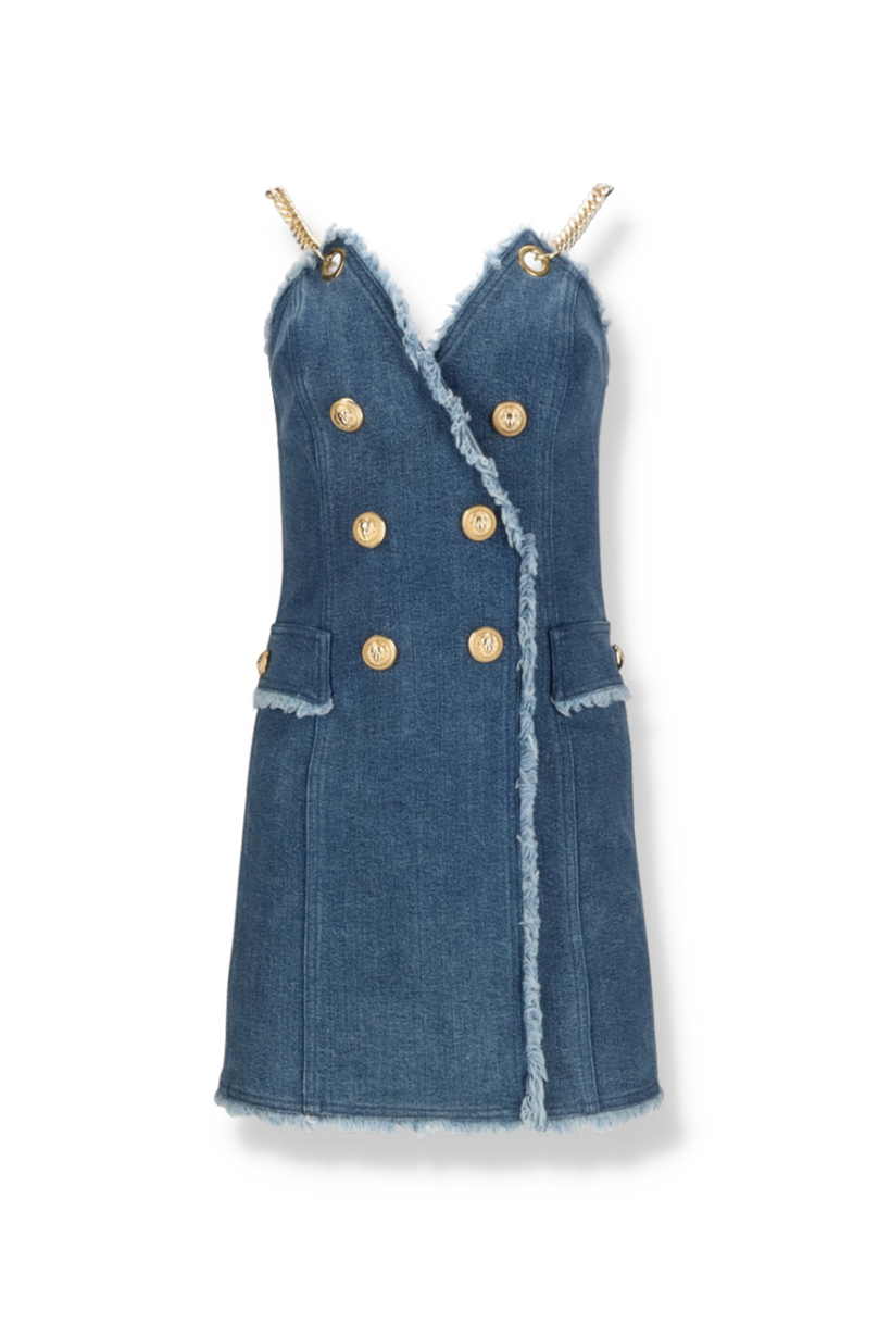 Robe denim Balmain - Outlet
