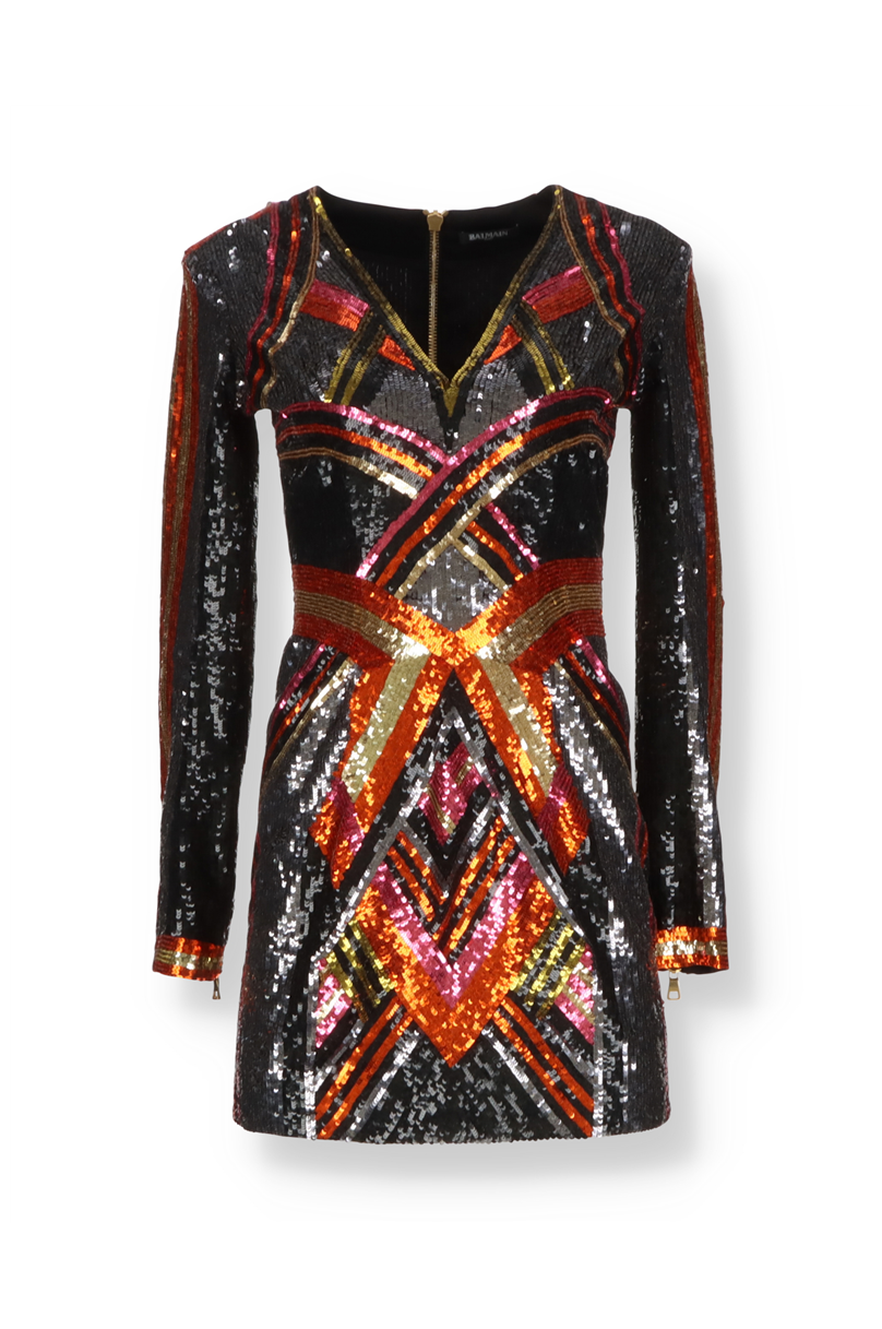 Sequin Balmain Dress - Outlet