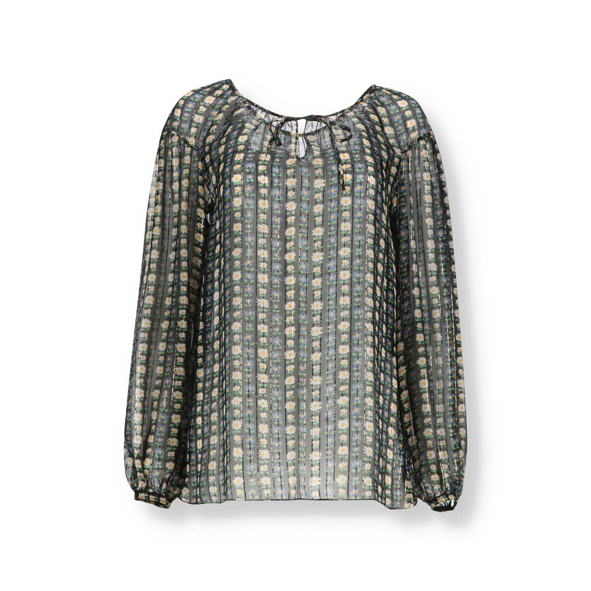 Saint Laurent Floral Blouse - Outlet