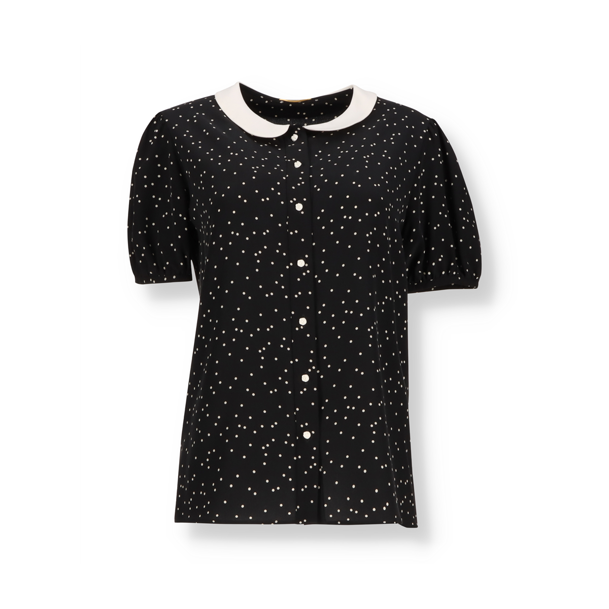 Saint Laurent Polka Dot Blouse  - Outlet
