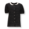 Saint Laurent Polka Dot Blouse  - Outlet